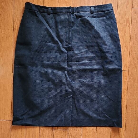 Grace Danelewis- Chic Navy Blue Pencil Skirt - Women's Size 8 - Picture 1 of 3